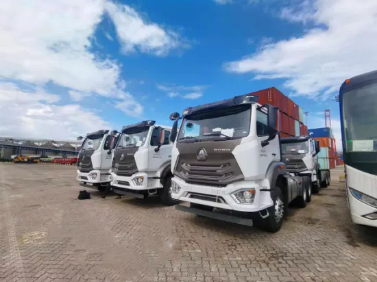 Novo usado Sinotruck Light 40t 50ton 60ton Sinotruk HOWO E7 N7 400HP/430HP 6X4 Misturador de concreto Semi-reboque Cabeça Trator Basculante Basculante Caminhão Pesado