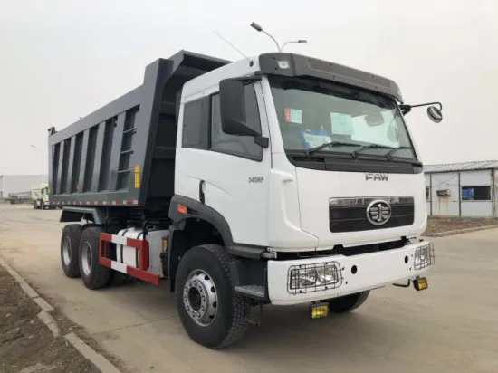 30 toneladas 390hp 6x4 caminhão basculante de terraplenagem resistente FAW